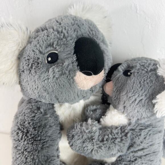 Ikea Koala With Baby SOTAST Stuffed Animal Doll Toy Children's Grey Plush 14" - Picture 2 of 9